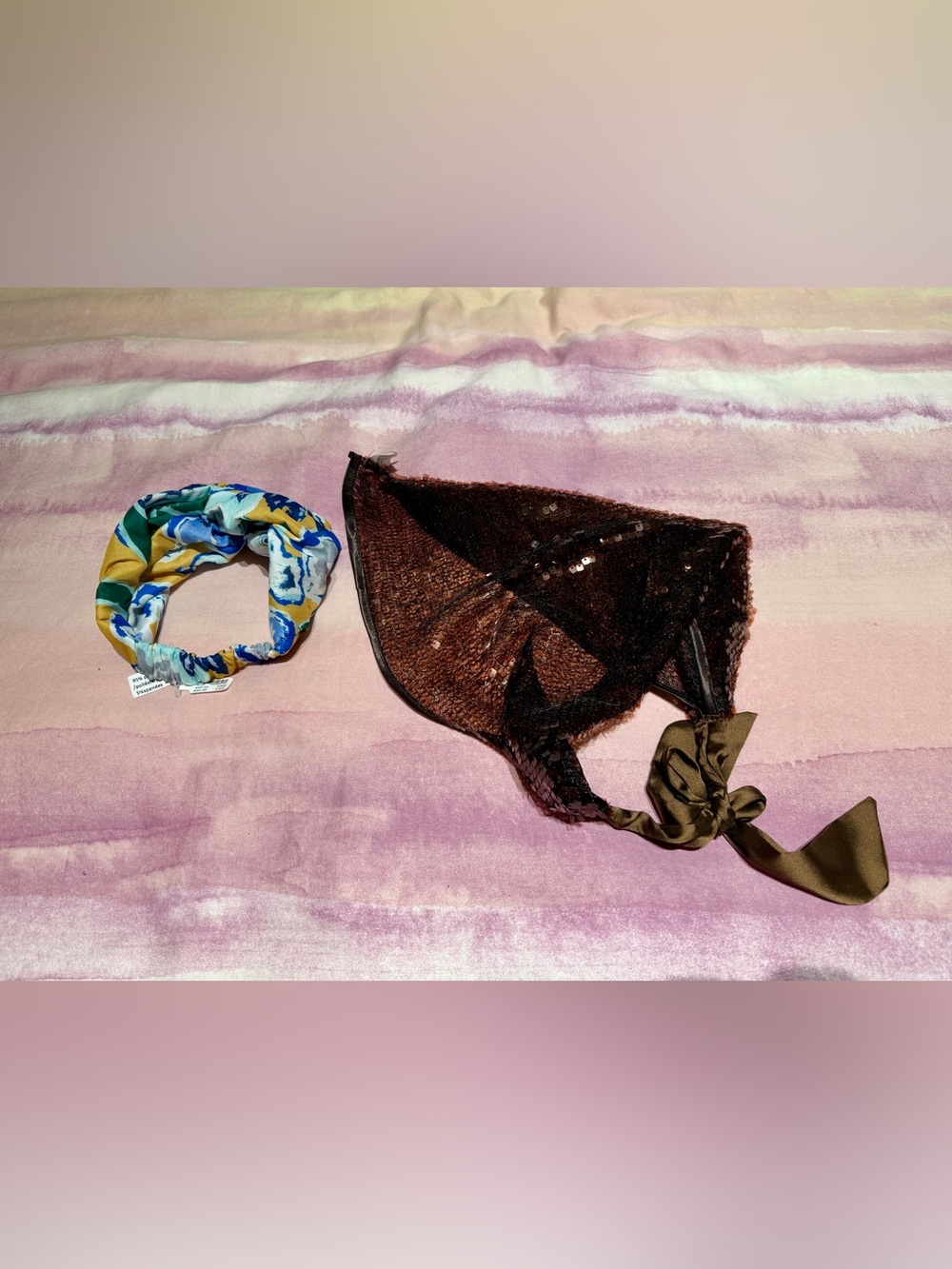A bundle of head accessories, anthropologie, nwt